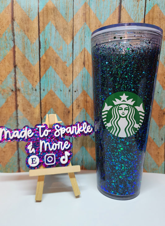 Branded Snow-globe Cup *Pick Your Glitter*